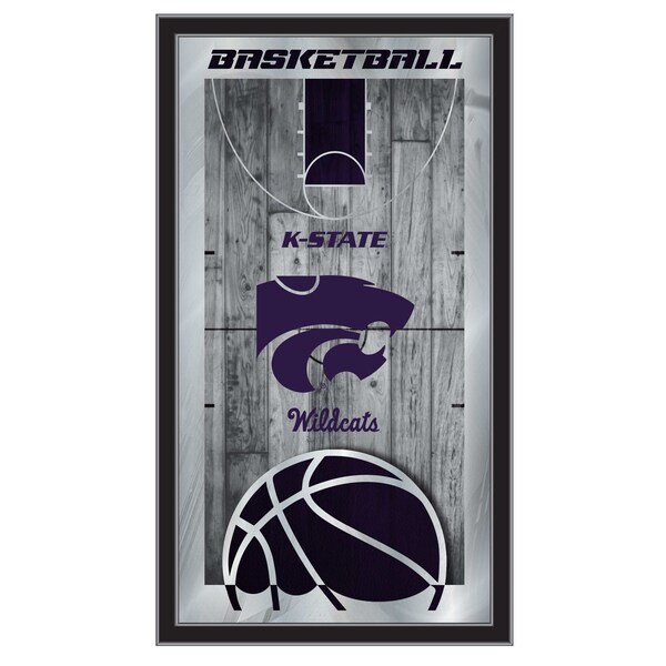Kansas State 15" x 26" Basketball Mirror