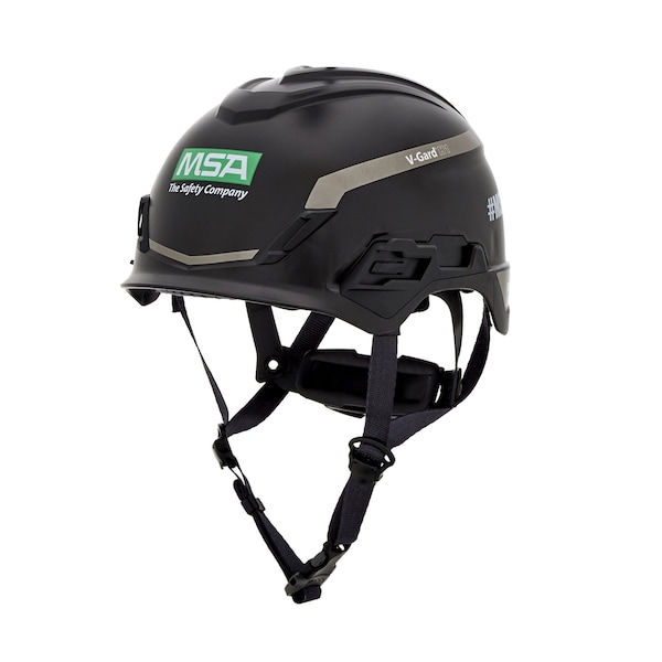 V-Gard H1 Safety Helmet, Novent, Fas-Trac III Pivot, ANSI, EN397, Type I, Class E, Black