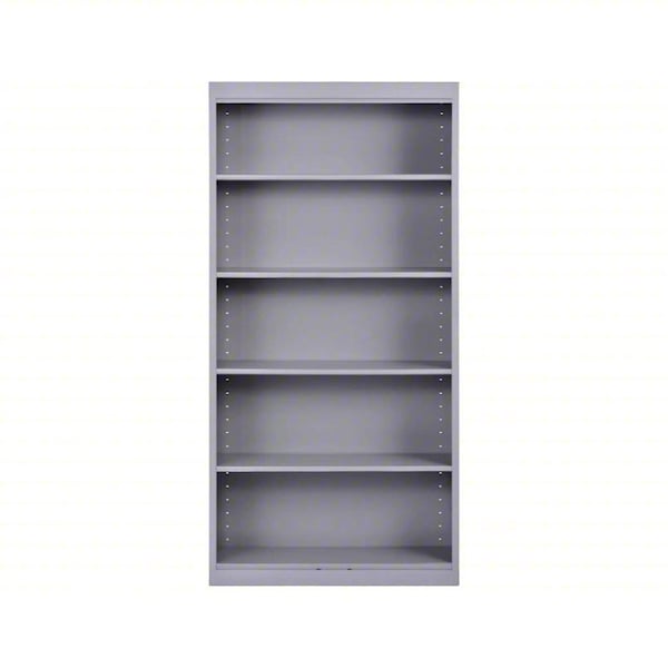 Bookcase, 72 in H, Dove Gray
