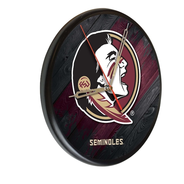 Florida State 13" Solid Wood Clock