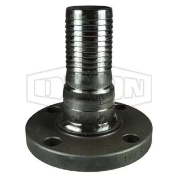 The Right Connection Crimp Fixed Welded King Combination Nipple, 1-1/2 x 5 in, Carbon Steel, Domest