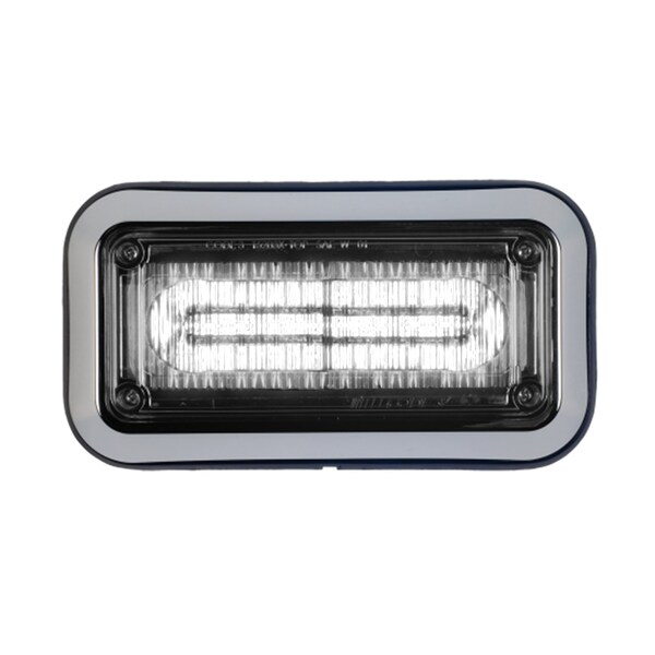 LED PrizmIi, Bezel, White, 3"X7", Size: 3"X7"