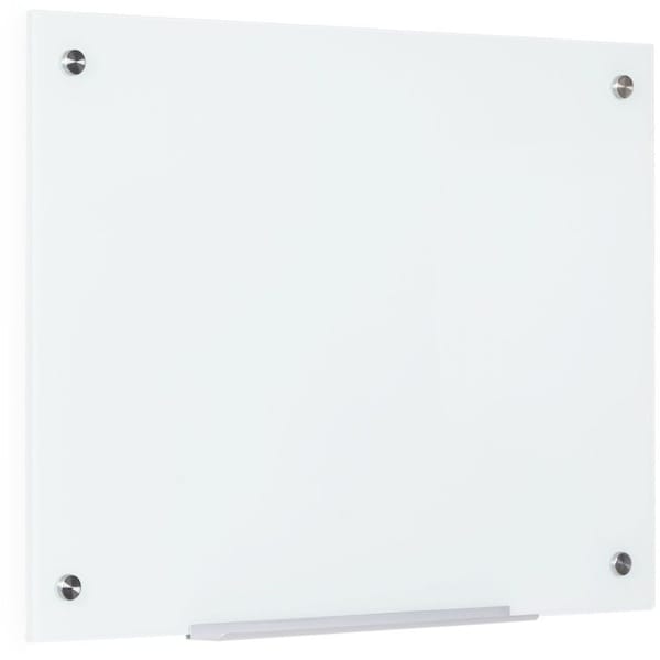 Glass Dry-Erase Board, 24" X 36", Non-Magnetic