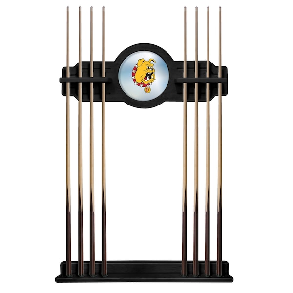 Ferris State Cue Rack in Black Finish