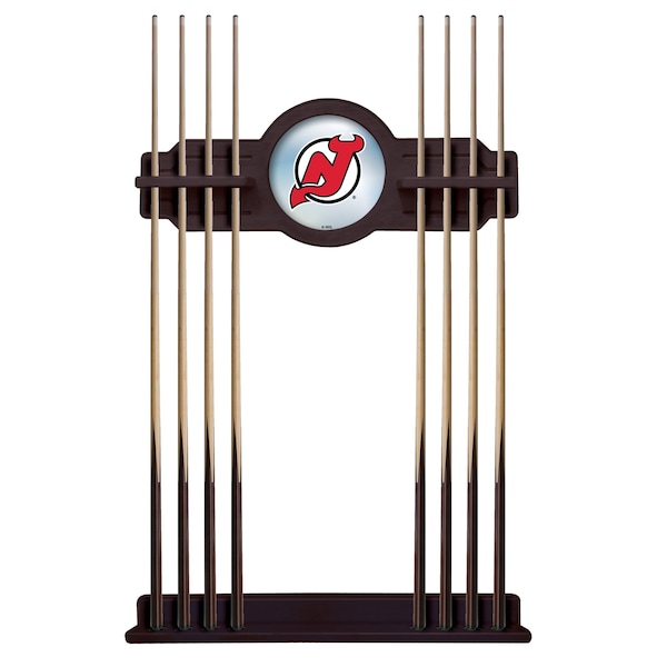 New Jersey Devils Cue Rack in English Tudor Finish