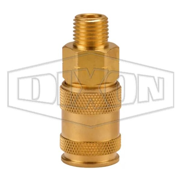 1/4 in UNI COUPLER, 1/4 in BSPT BRASS 200681-2