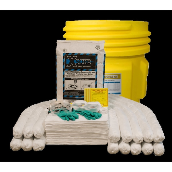 Spill Kit, Oil-Only Select, 65 gal.