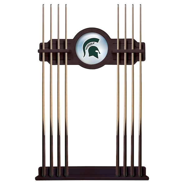 Michigan State Cue Rack in English Tudor Finish