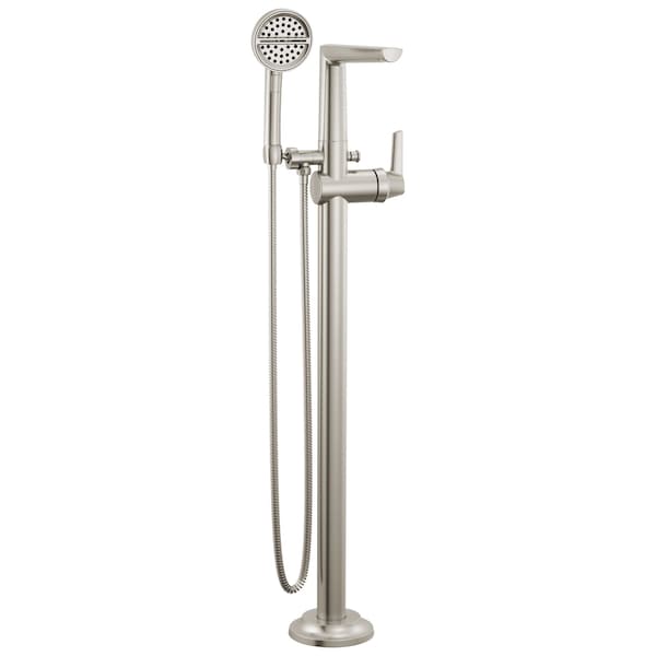 Free Standing Tub Filler, Stainless