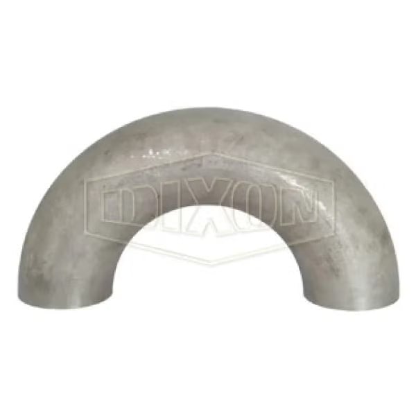 180Deg Weld Return Bend, 4 in, 316L SS, Domestic