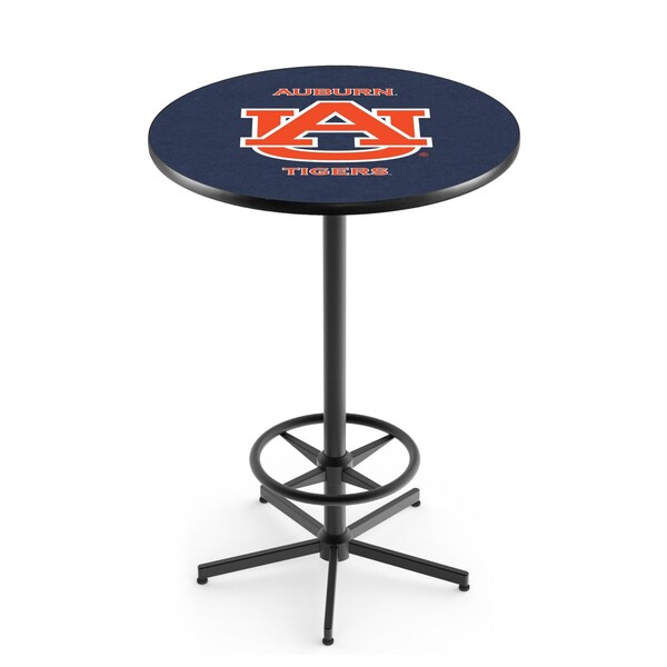 42" Black Auburn Pub Table