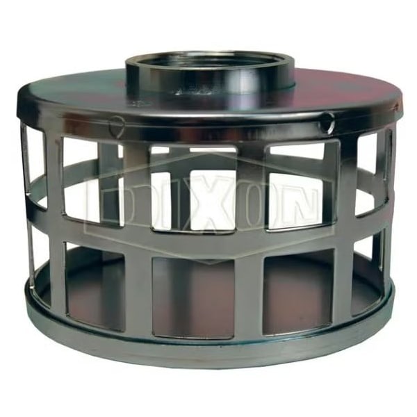 Square Hole Strainer, 12 in Nominal, Steel, Domestic