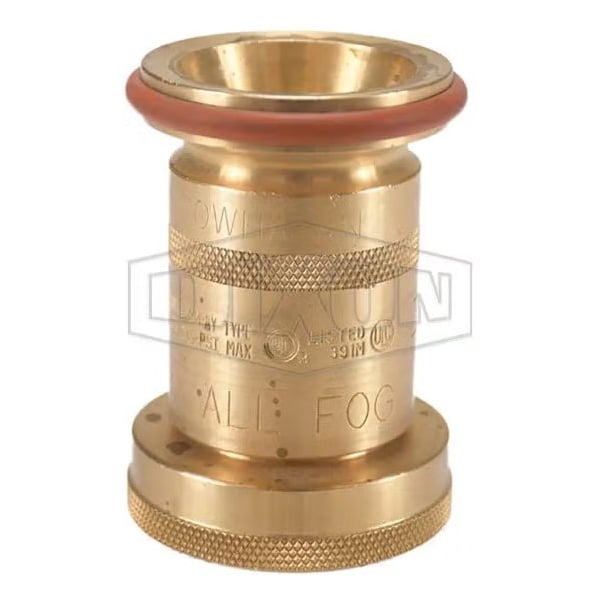 BRASS FIRE NOZZLE ELEC 1 1/2 NPSH UL