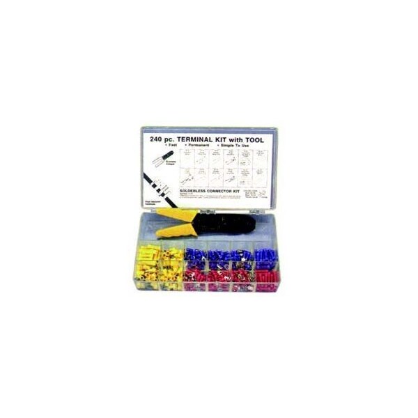 240 pc Vinyl Kit W/Tool