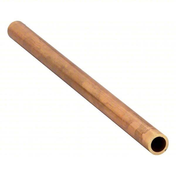 1/2" x 12" Non-Threaded Red Brass Pipe Sch 40