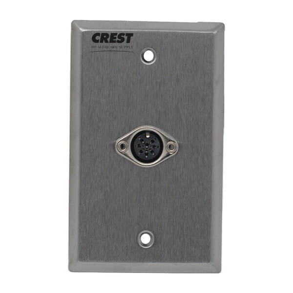DIN 8-Pin Replacement Receptacle, Jeron