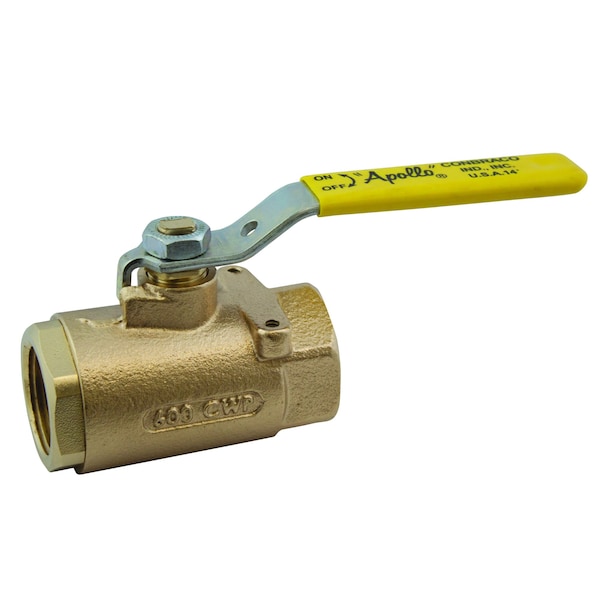 Ball Valve, Bronze w/Mounting Pad, 1"