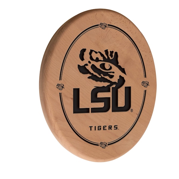 Louisiana State University 13" Laser Engraved Solid Wood Sign