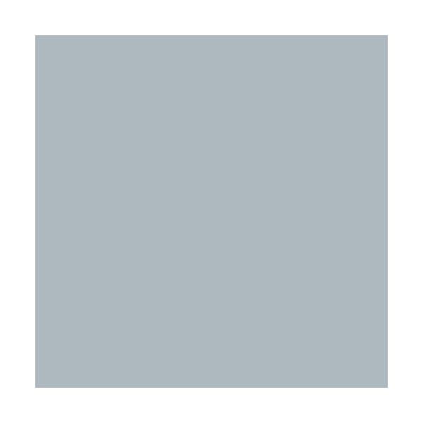 Square Picnic Table, Gray, In Ground Mount, 46 in