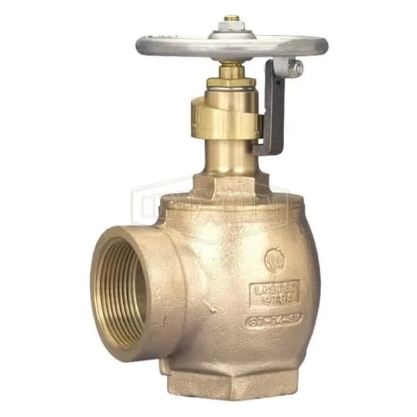 Adjustable Global Pressure Restricting Angle Valve with Aluminum Hand wheel, 1-1/2 x 1-1/2 in Nomina