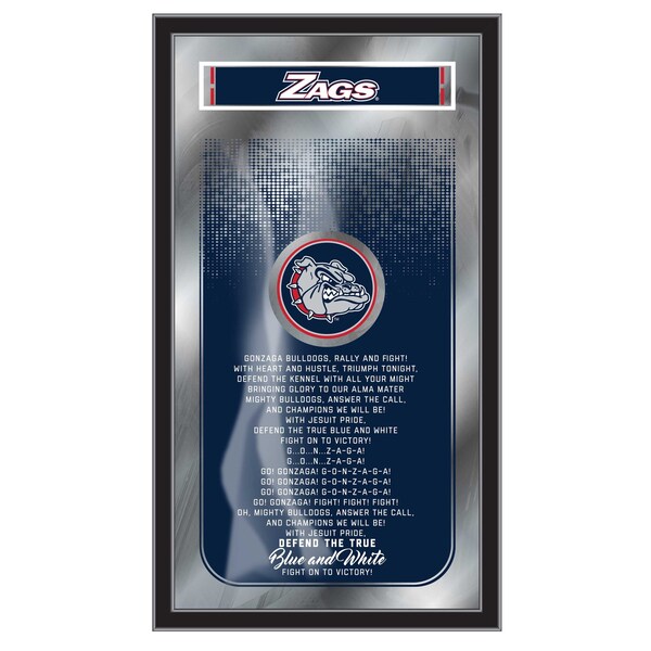 Gonzaga 26" x 15" Fight Song Mirror