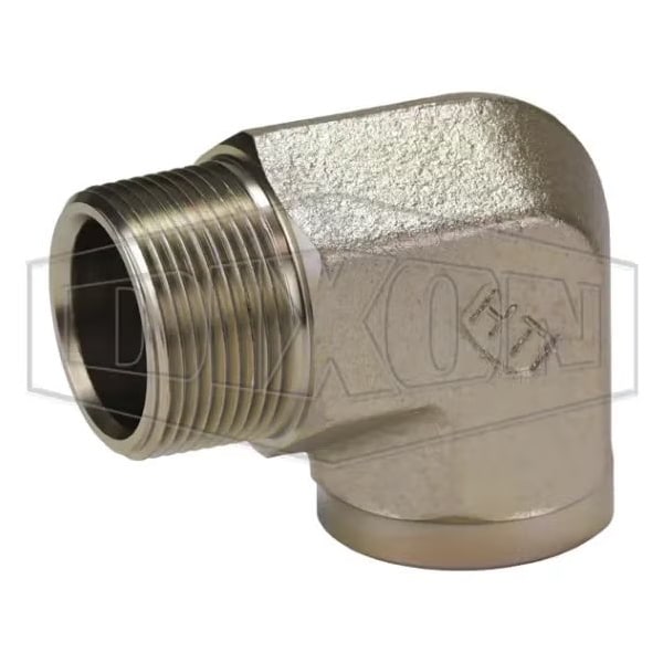 Hydraulic Elbow, 1-1/4-11-1/2 Nominal, MNPT x FNPT, Steel, Domestic
