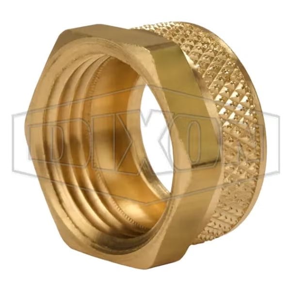 GARDEN HOSE NUT 3/4 in LEAD FREE