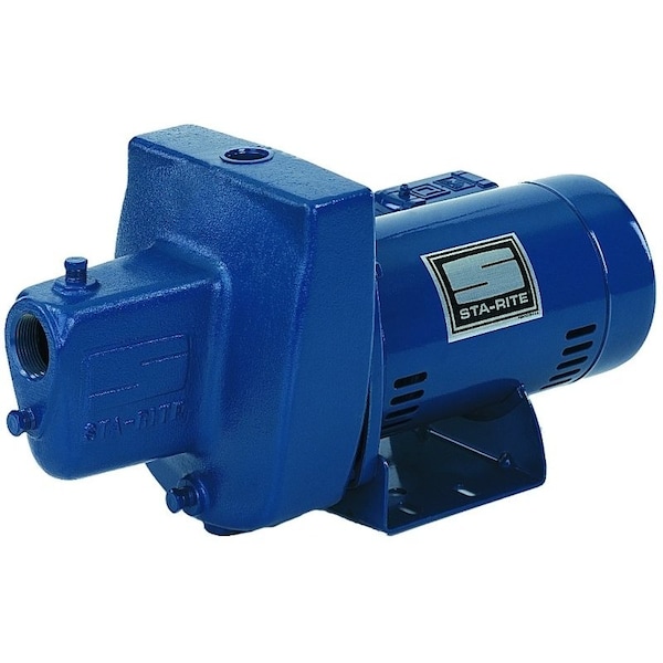 Sta-Rite FSNDH Jet Pump, 115/230 V, 12.2/6.1 A, 1-1/4 in Suction, 1 in Discharge NPT