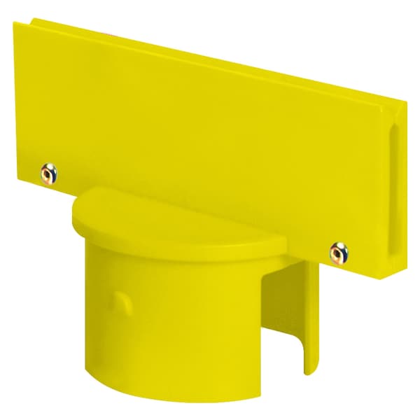 2.5" Yellow Sign Adapter (6-Pack)