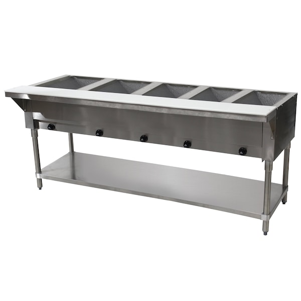 Hot Food Table LP gas 77-3/4 in.W x 30-5/8 in.D x 34-3/8 in.H