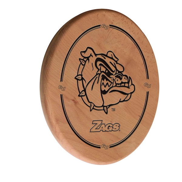 Gonzaga 13" Laser Engraved Solid Wood Sign