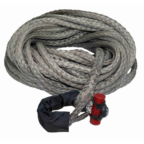 5/8 in. x 175 ft. 16,933 lbs. WLL. LockJaw Synthetic Winch Line w/Integrated Shackle