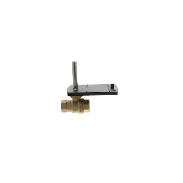 Ball Valve 6.3Cv Chrm Pl 3/4", 2W