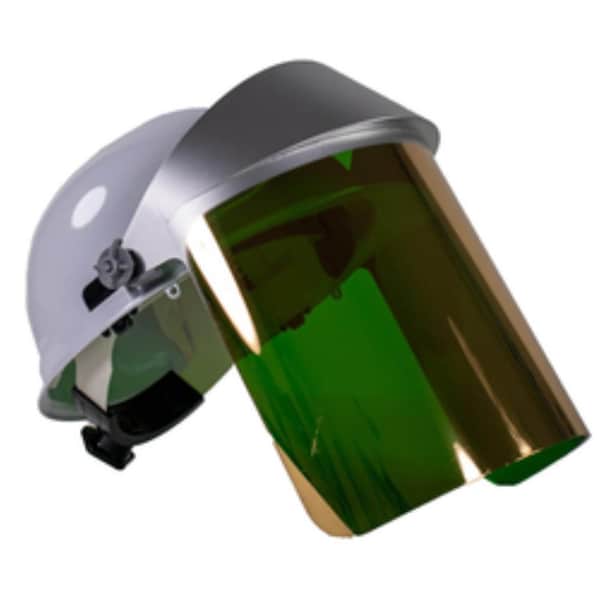 Shield G Grn Antifog, Wht Abs Cap