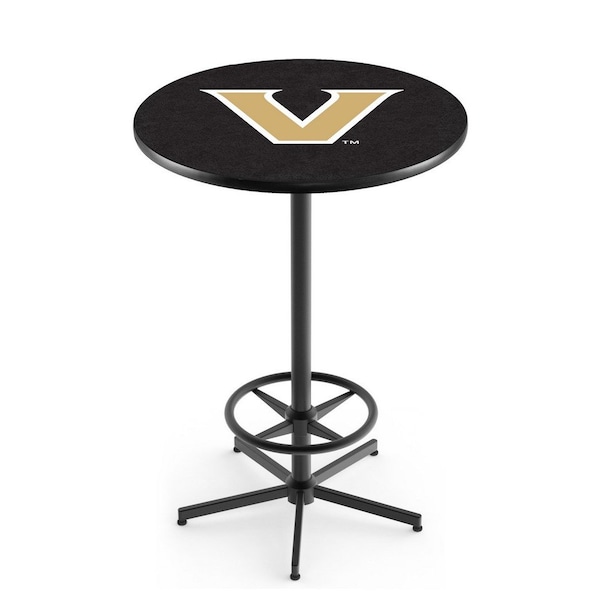 42" Black Vanderbilt Pub Table