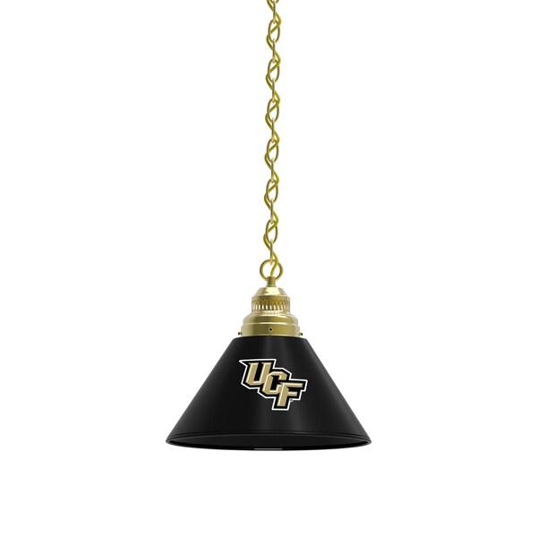 Central Florida Pendant Light, Brass Fixture