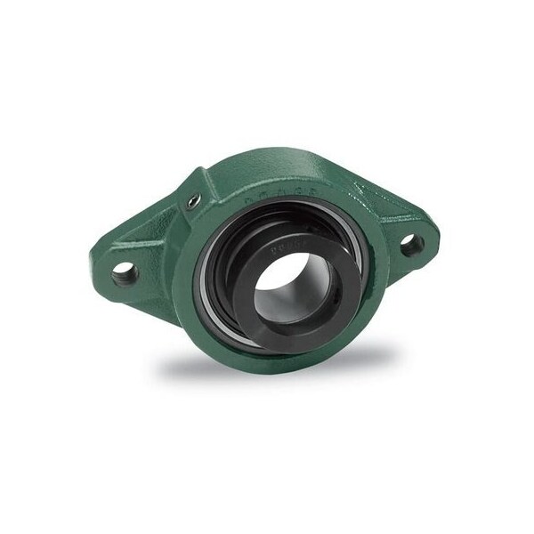 Eccentric Collar Ball Bearing, Sxr Normal Duty 2-Bolt Piloted Flange. F2B-Sxr-014
