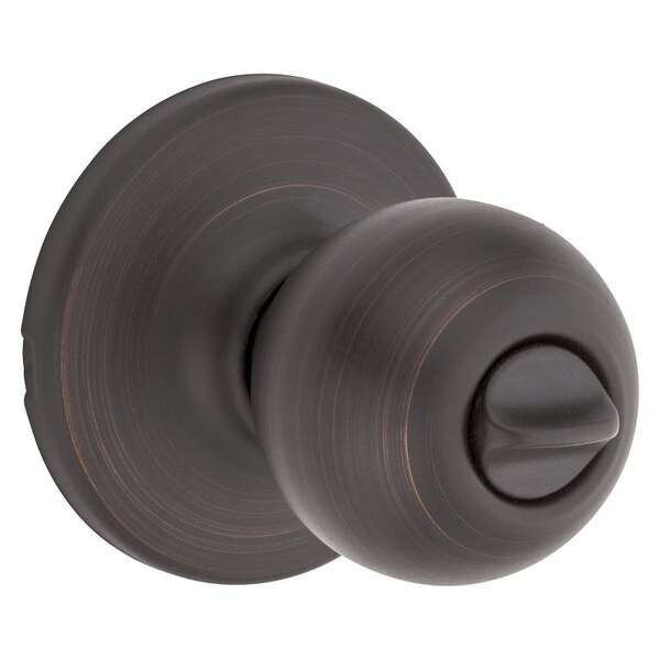 Privacy Door Knob, Venetian Bronze
