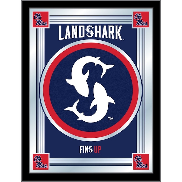 Ole' Miss 17" x 22" Logo Mirror