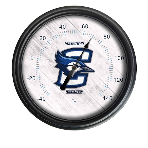 Creighton University Indoor/Outdoor LED Thermometer