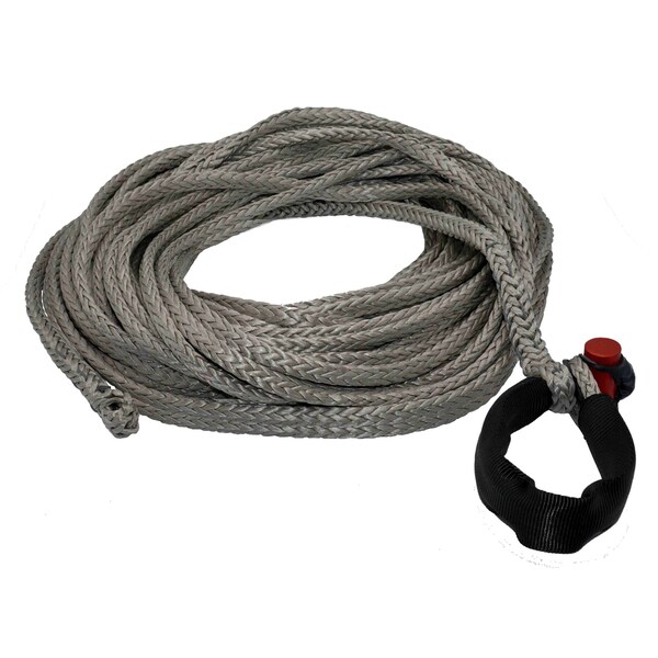 3/8 in. x 175 ft. 6,600 lbs. WLL. LockJaw Synthetic Winch Line w/Integrated Shackle