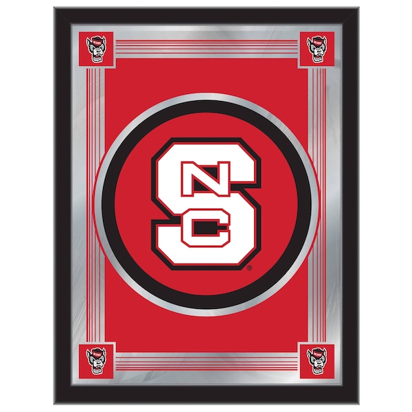 North Carolina State 17" x 22" Logo Mirror