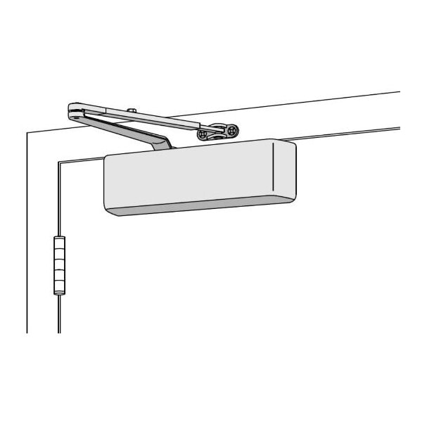 4011 HOLD-OPEN LH ALUM