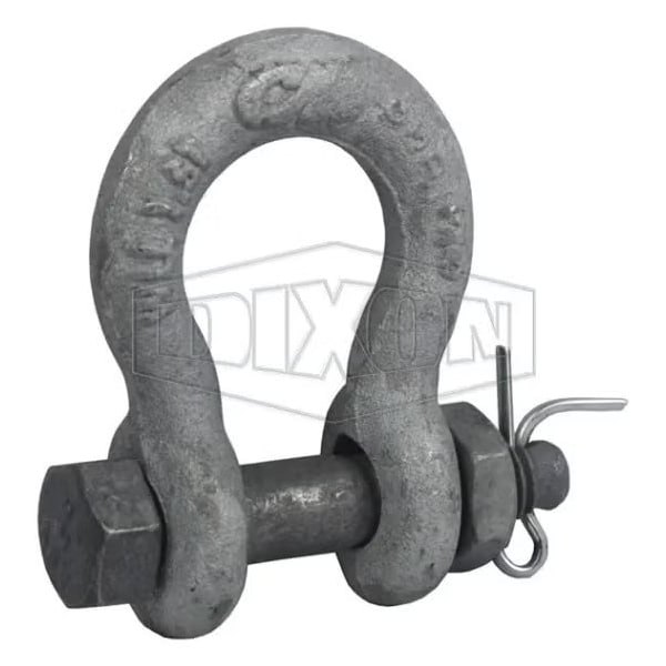 King Safety Shackle, 3000 lb, 7/16 in