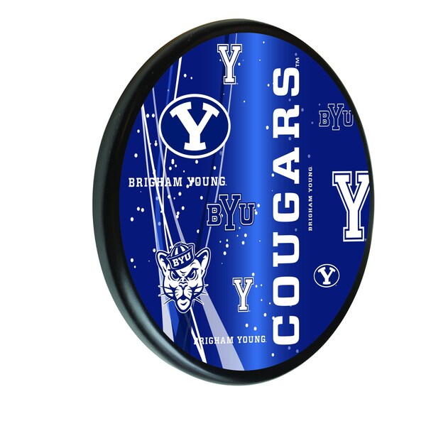 Brigham Young University 13" Solid Wood Sign