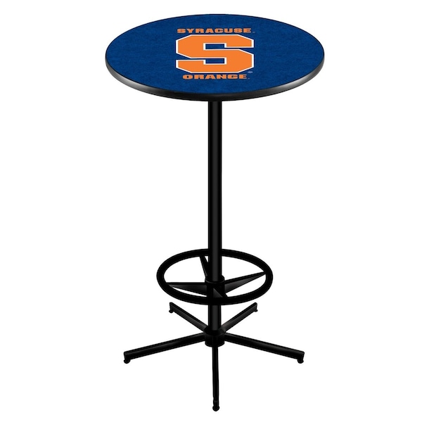 42" Black Syracuse Pub Table