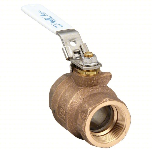 1-1/2" FNPT Bronze Ball Valve 2-Way
