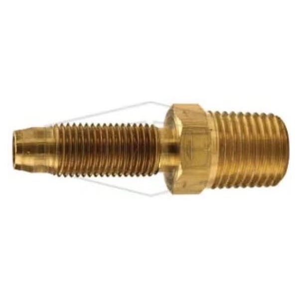 Reusable Male Stem, 1/2 x 3/8 in, MNPTF x Hose