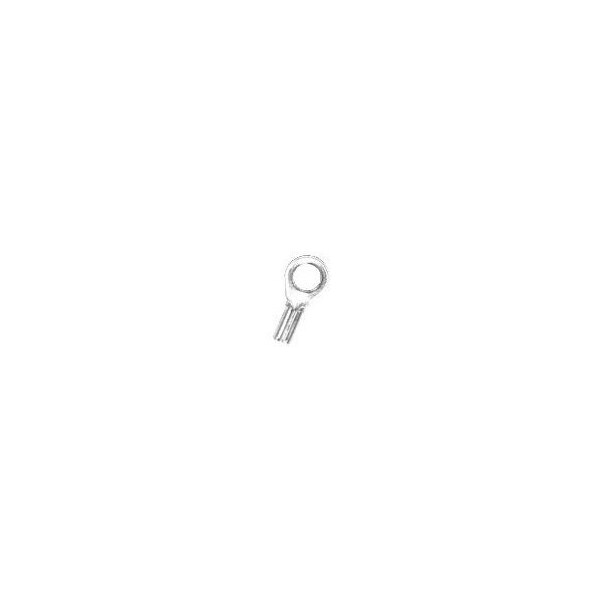 Ring Terminal, 18 AWG, 600 V, Bare Insulated, 1000 PK
