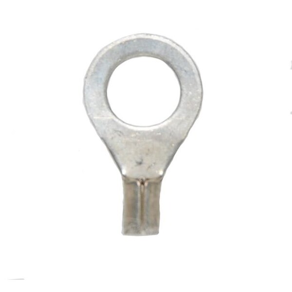 Ring Terminal, 1/4 in Stud Size, 18 AWG, 1000 PK